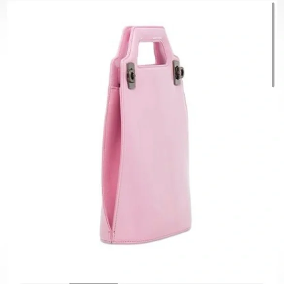 Ferragamo Wanda N/S Mini Leather Top Handle Bag. - Picture 5 of 17